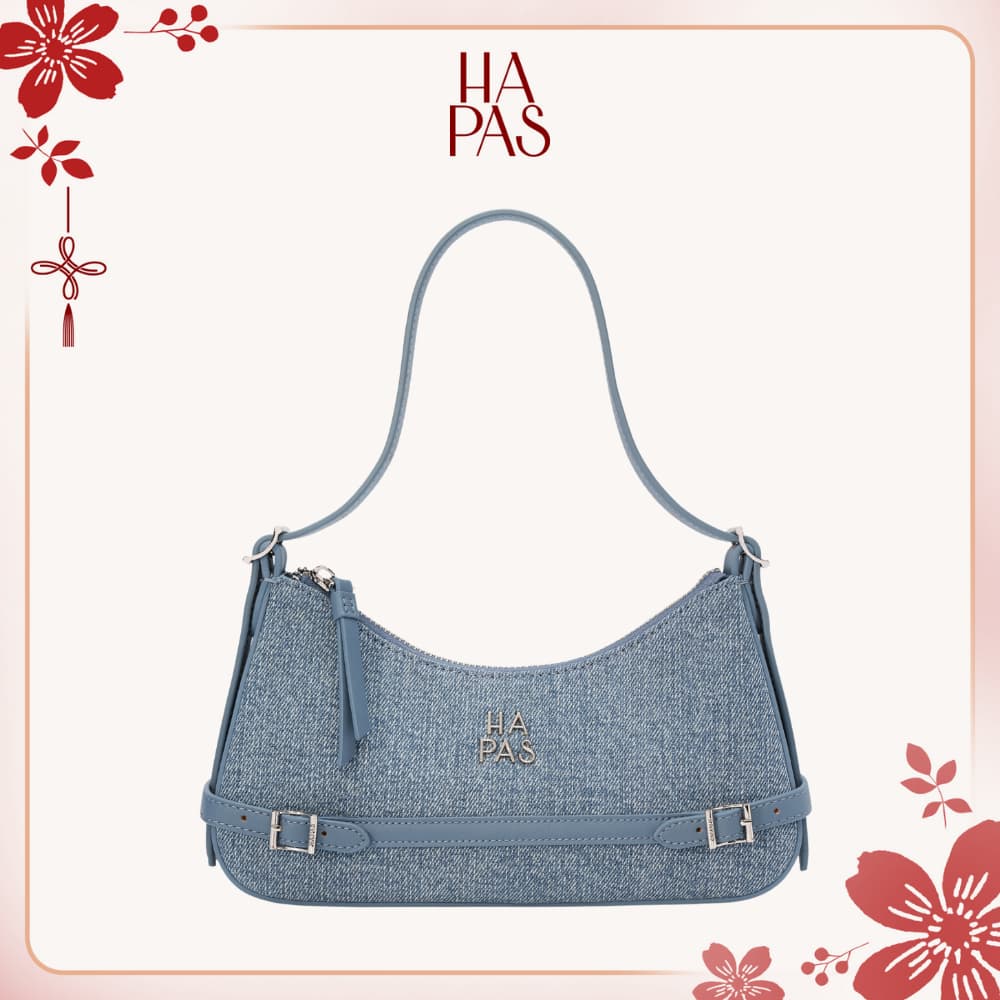 [BST DE-MOOD] Túi Xách Nữ Jean Đai Ngang Dreamy HAPAS